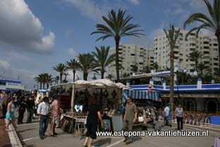 Estepona, markt